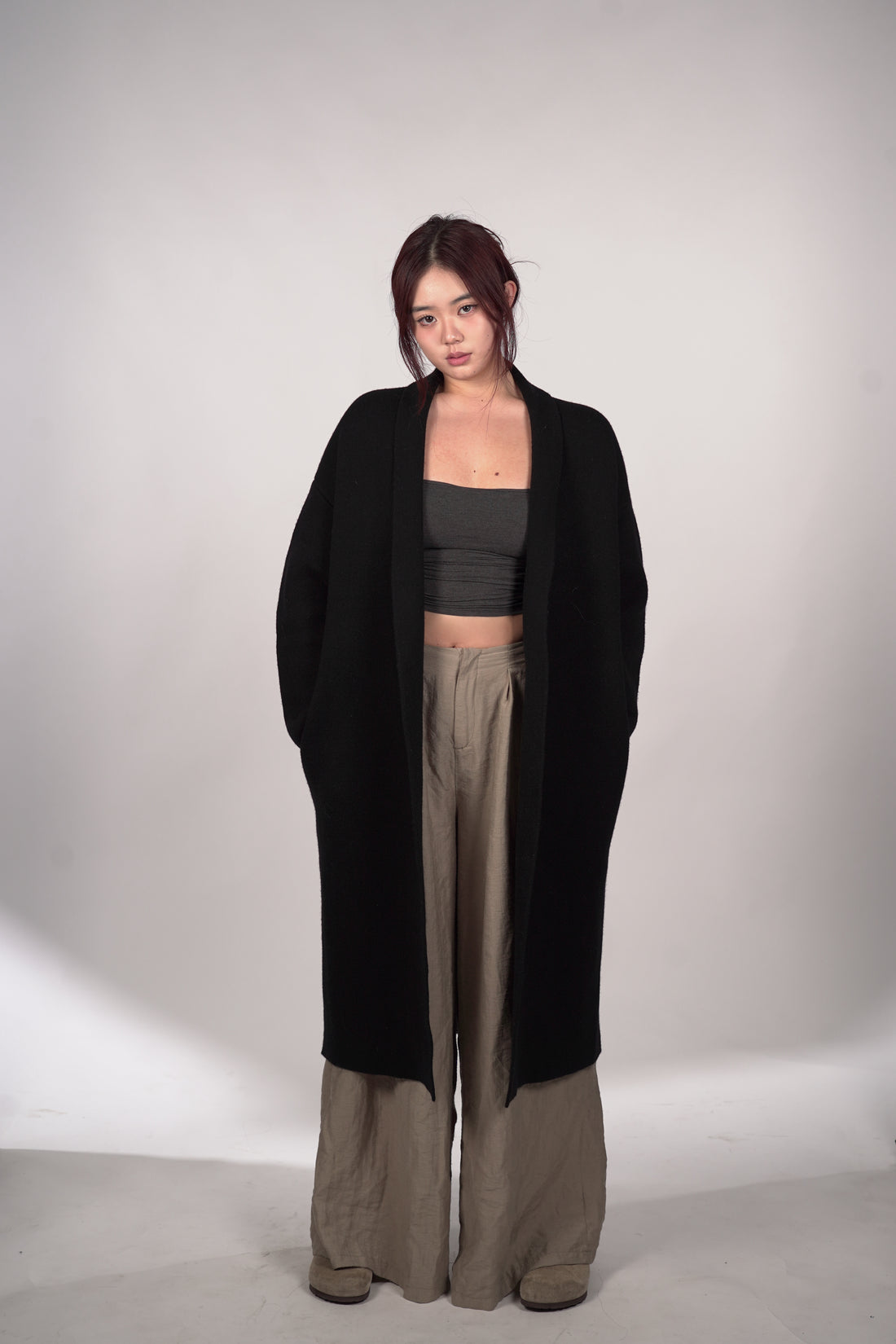 Long Knit Coatigan